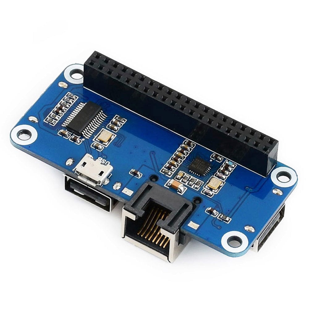 Ethernet and USB HUB HAT for Raspberry Pi by Waveshare - The Pi Hut