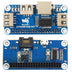 Ethernet and USB HUB HAT for Raspberry Pi - The Pi Hut
