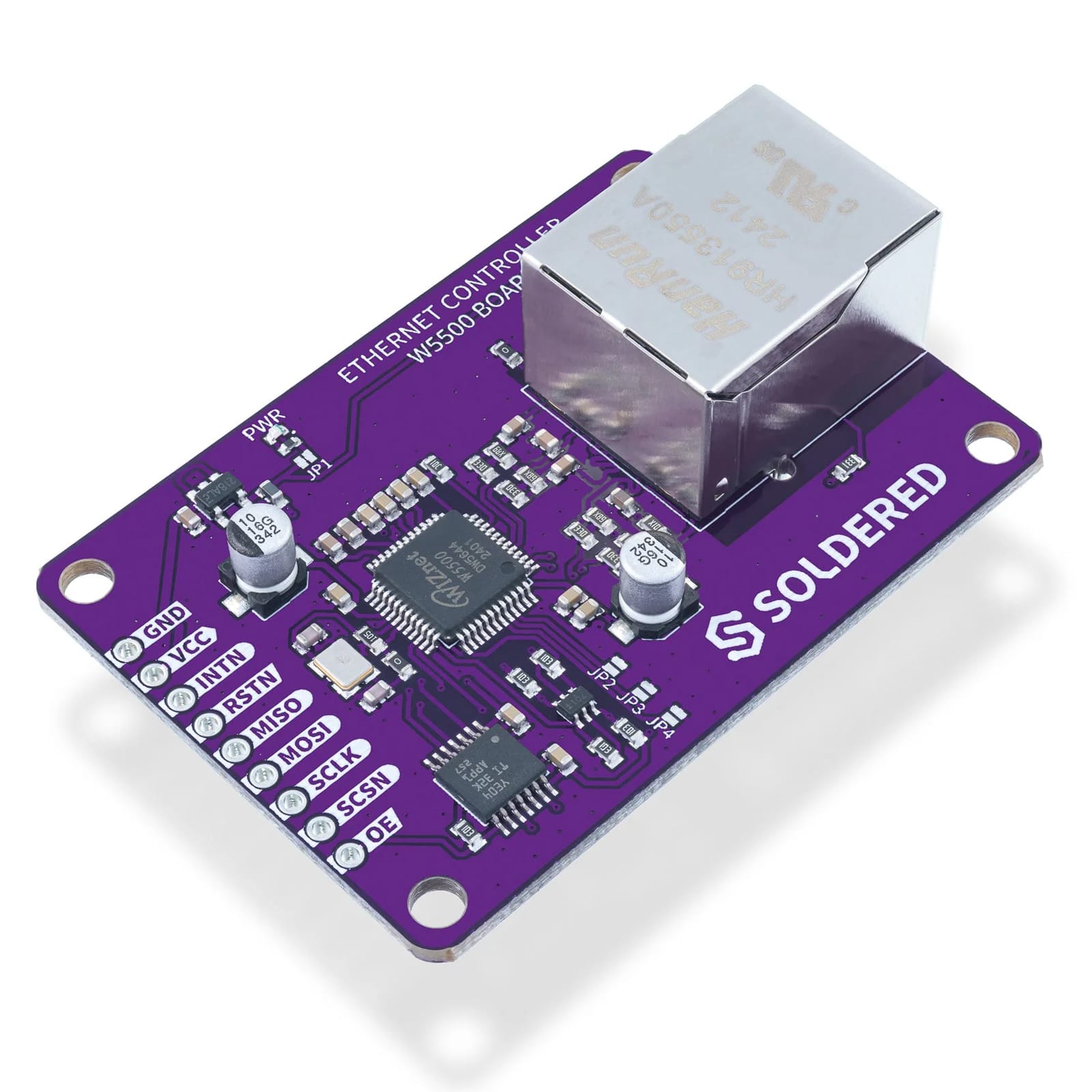Ethernet Controller W5500 Board by Soldered Electronics - The Pi Hut