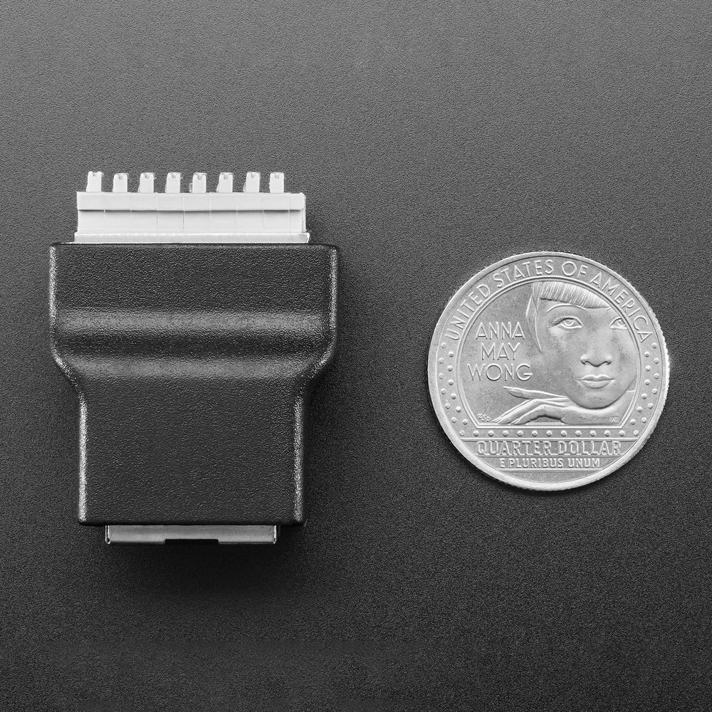 Ethernet RJ45 Female Socket Push-Terminal Block by Adafruit - The Pi Hut