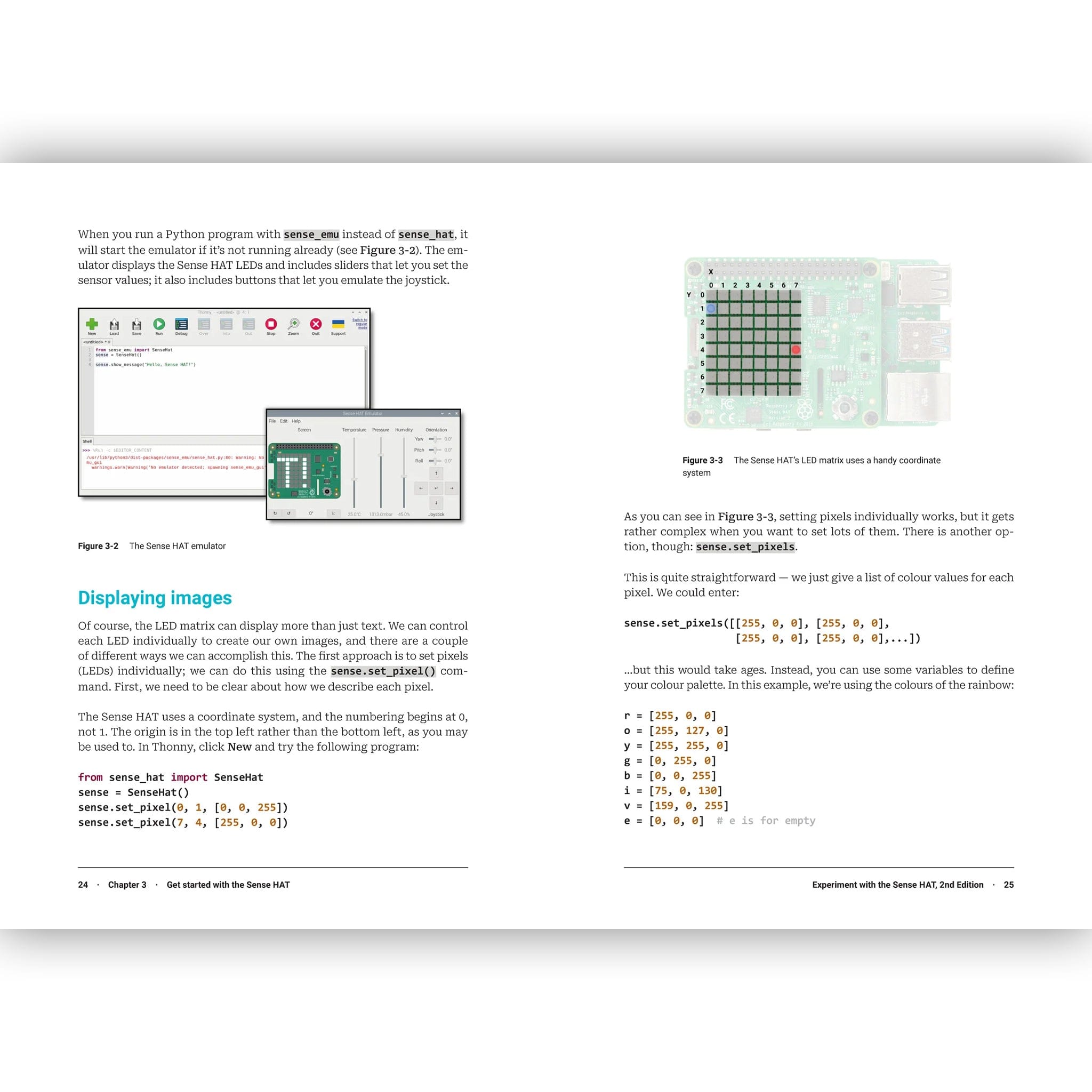 Experiment with the Sense HAT - 2nd Edition