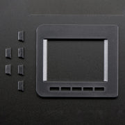 Faceplate and Buttons Pack for 2.4" PiTFT HAT - Raspberry Pi A+ by Adafruit - The Pi Hut