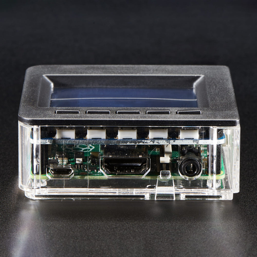 Faceplate and Buttons Pack for 2.4" PiTFT HAT - Raspberry Pi A+ by Adafruit - The Pi Hut