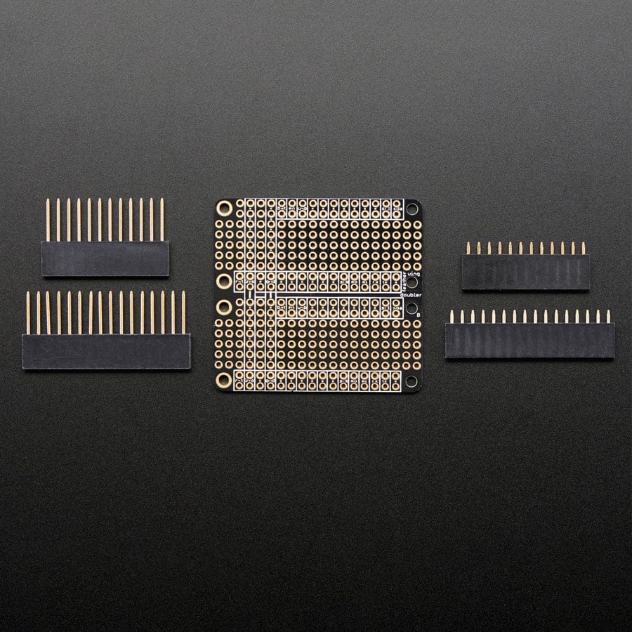 FeatherWing Doubler - Prototyping Add-on For All Feather Boards by Adafruit - The Pi Hut