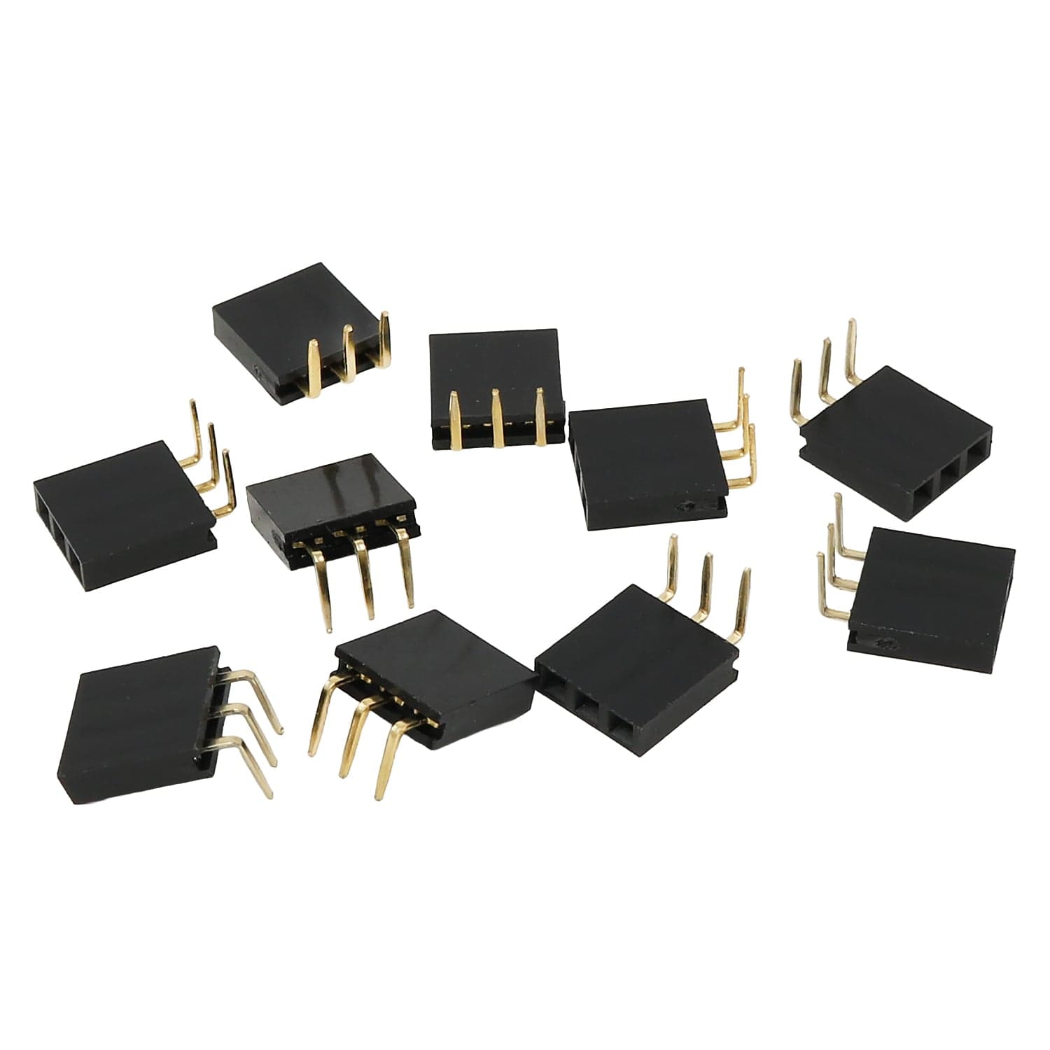 Female Right-Angled 2.54mm Header Packs by The Pi Hut - The Pi Hut
