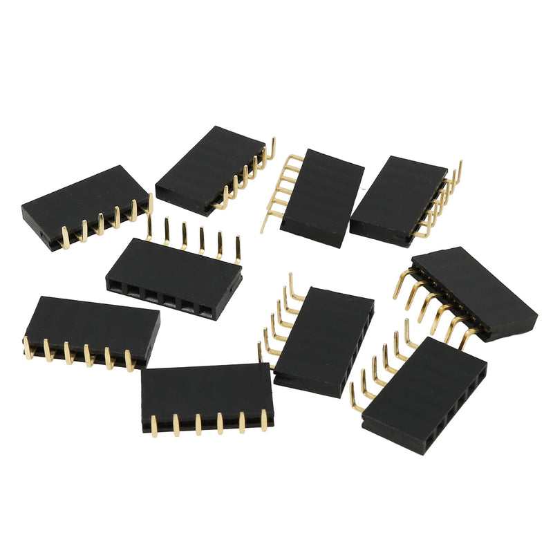 Female Right-Angle 2.54mm Header Packs - The Pi Hut