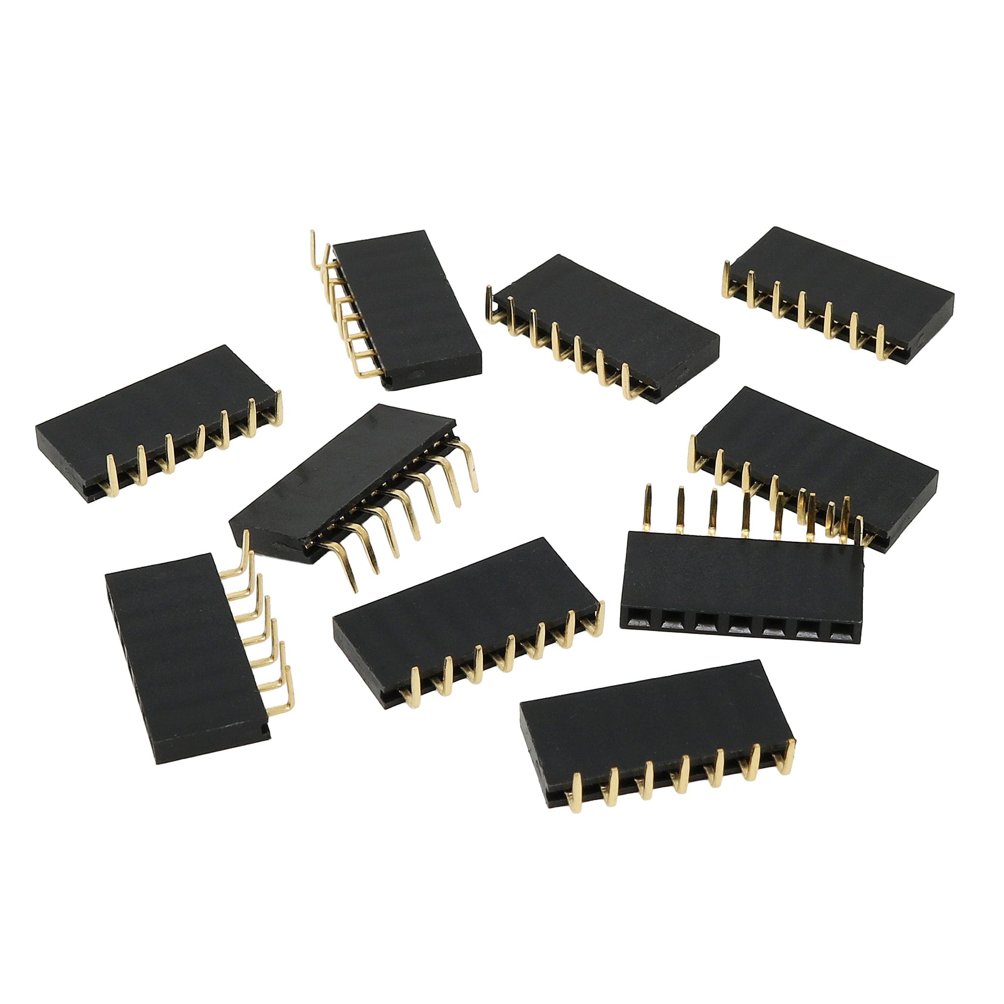 Female Right-Angled 2.54mm Header Packs by The Pi Hut - The Pi Hut