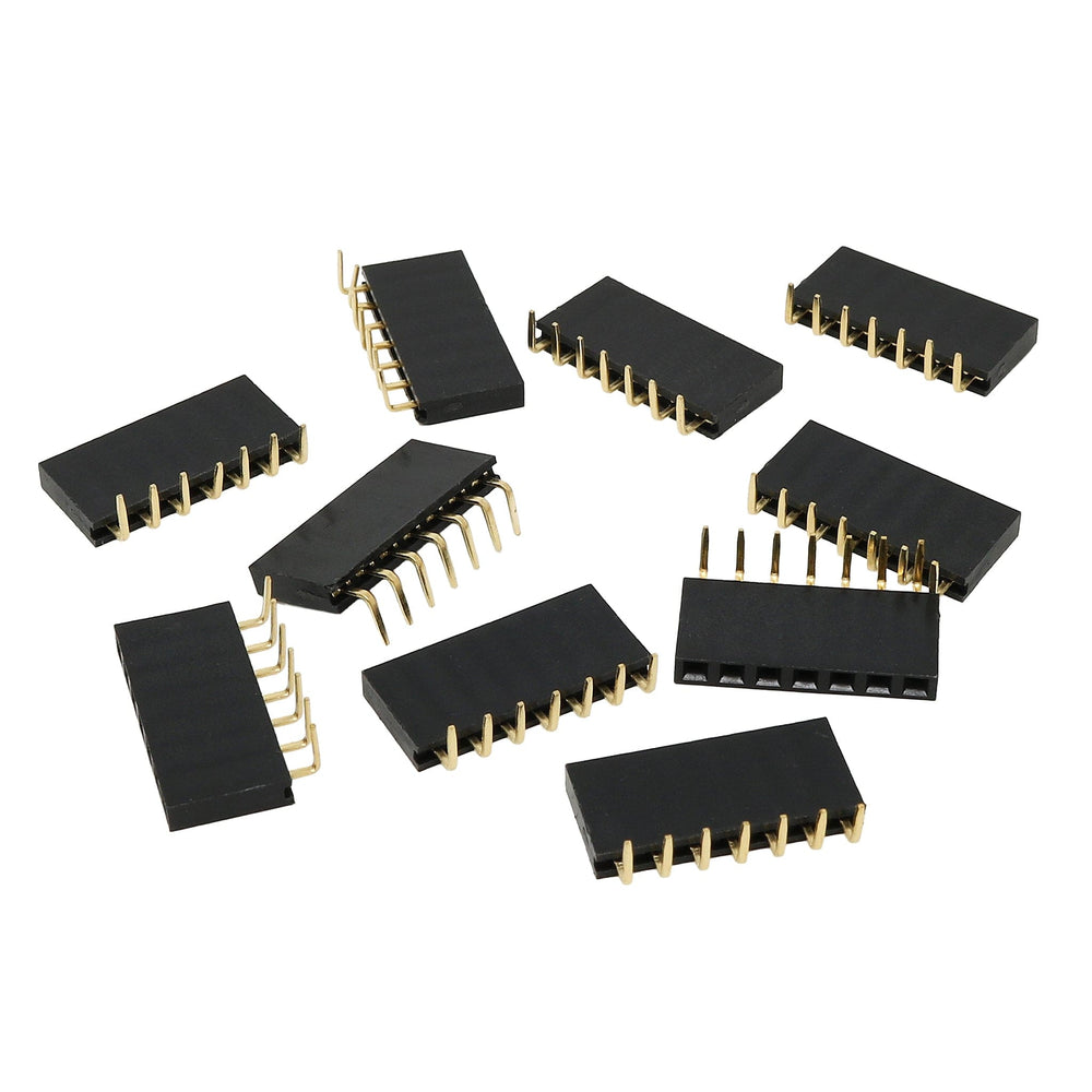 Female Right-Angled 2.54mm Header Packs by The Pi Hut - The Pi Hut