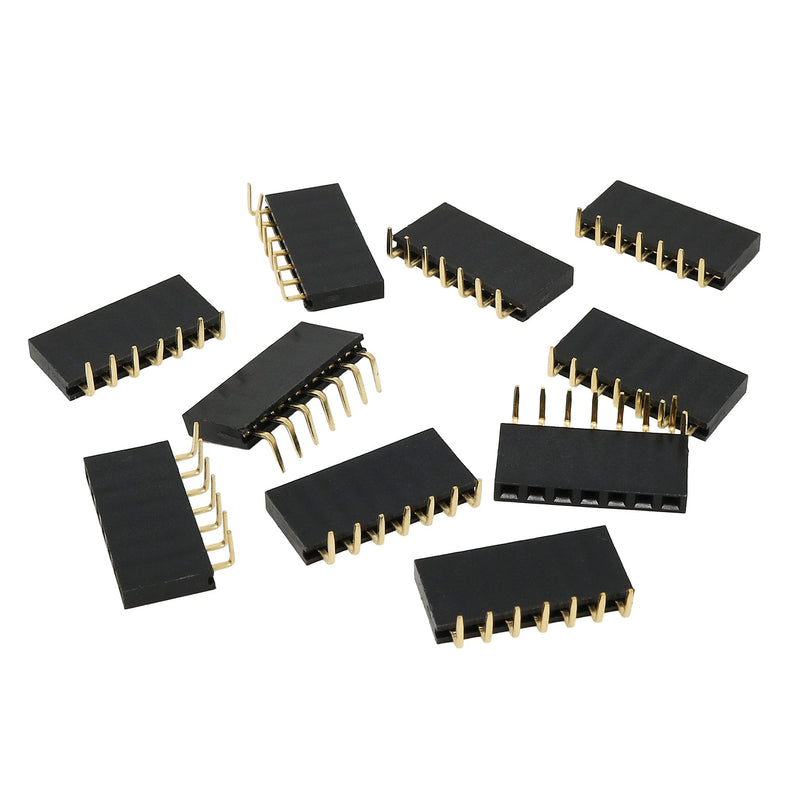 Female Right-Angle 2.54mm Header Packs - The Pi Hut