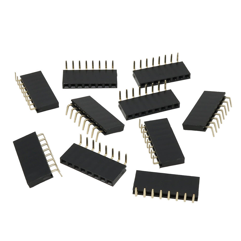 Female Right-Angled 2.54mm Header Packs by The Pi Hut - The Pi Hut