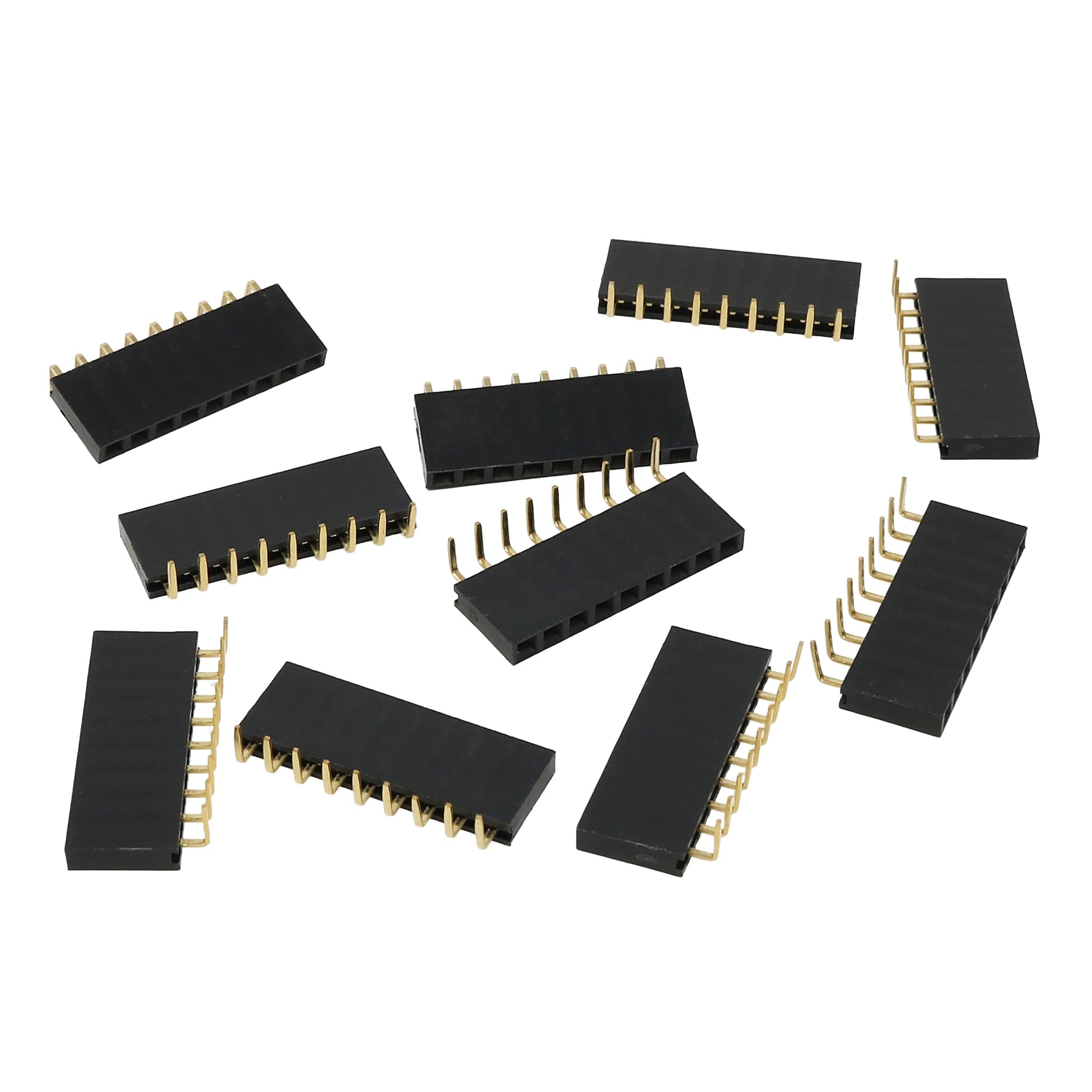 Female Right-Angled 2.54mm Header Packs by The Pi Hut - The Pi Hut