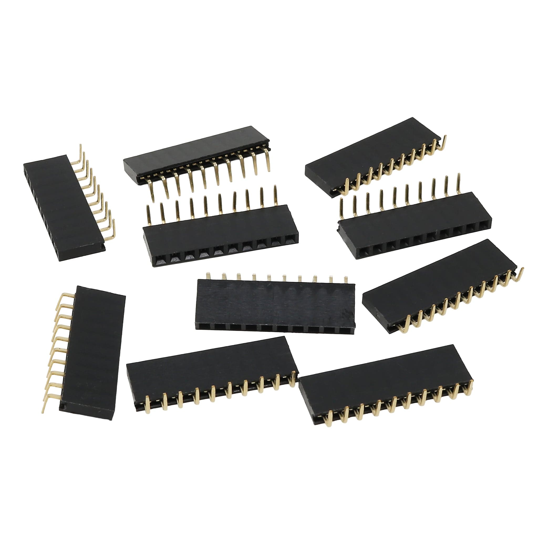 Female Right-Angled 2.54mm Header Packs by The Pi Hut - The Pi Hut