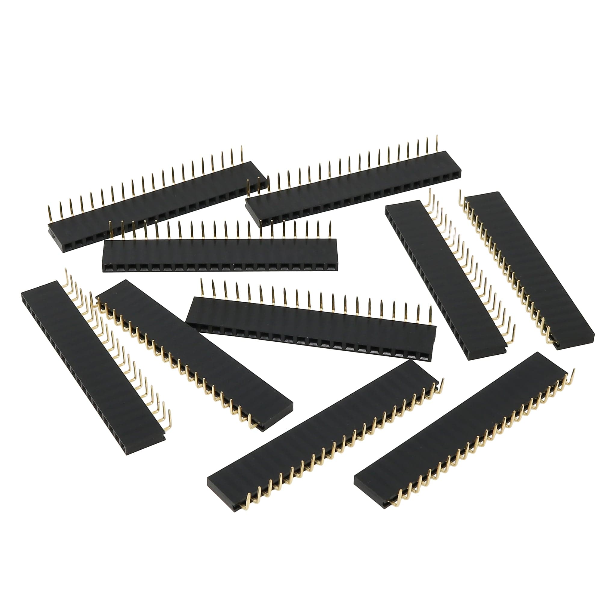 Female Right-Angled 2.54mm Header Packs by The Pi Hut - The Pi Hut