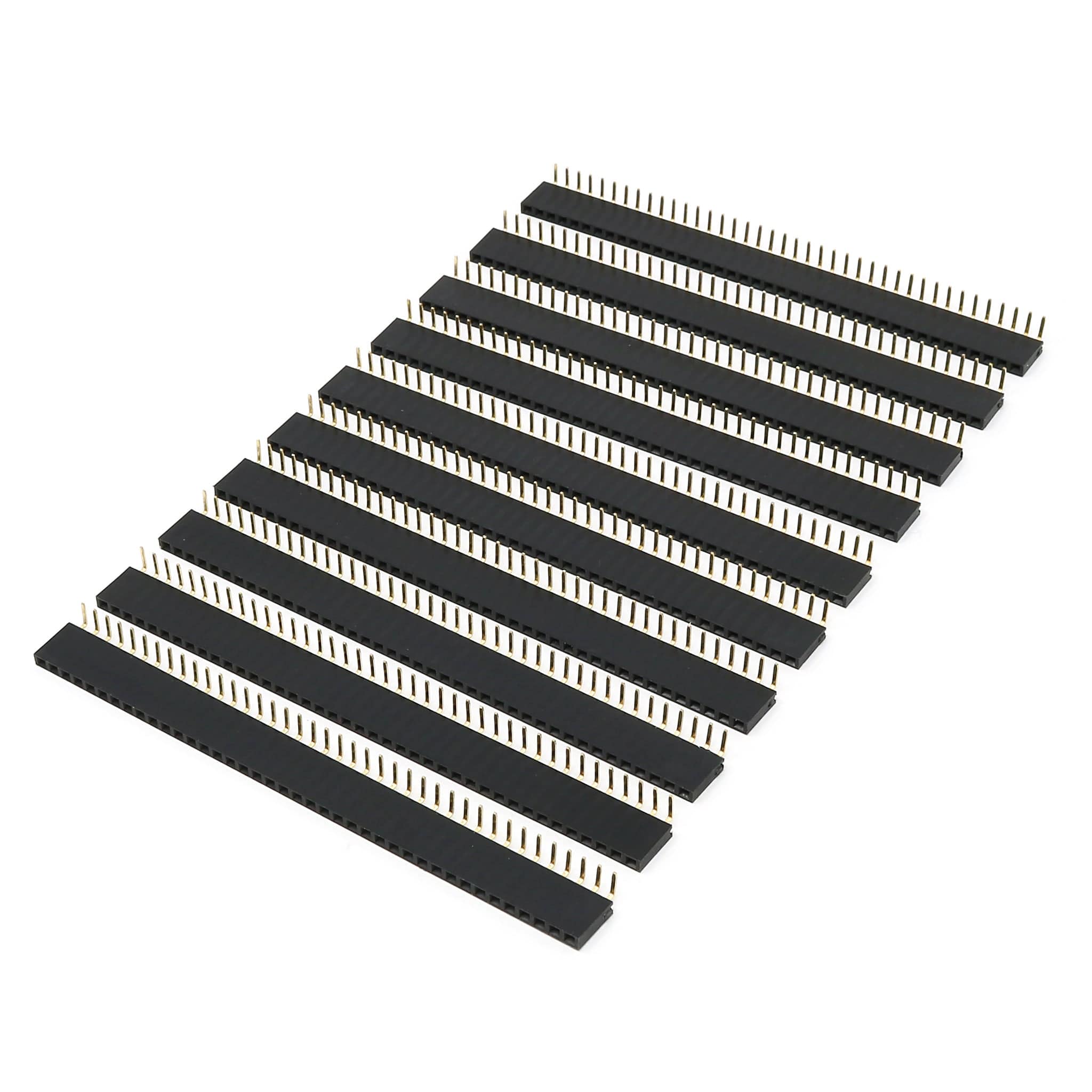 Female Right-Angled 2.54mm Header Packs by The Pi Hut - The Pi Hut