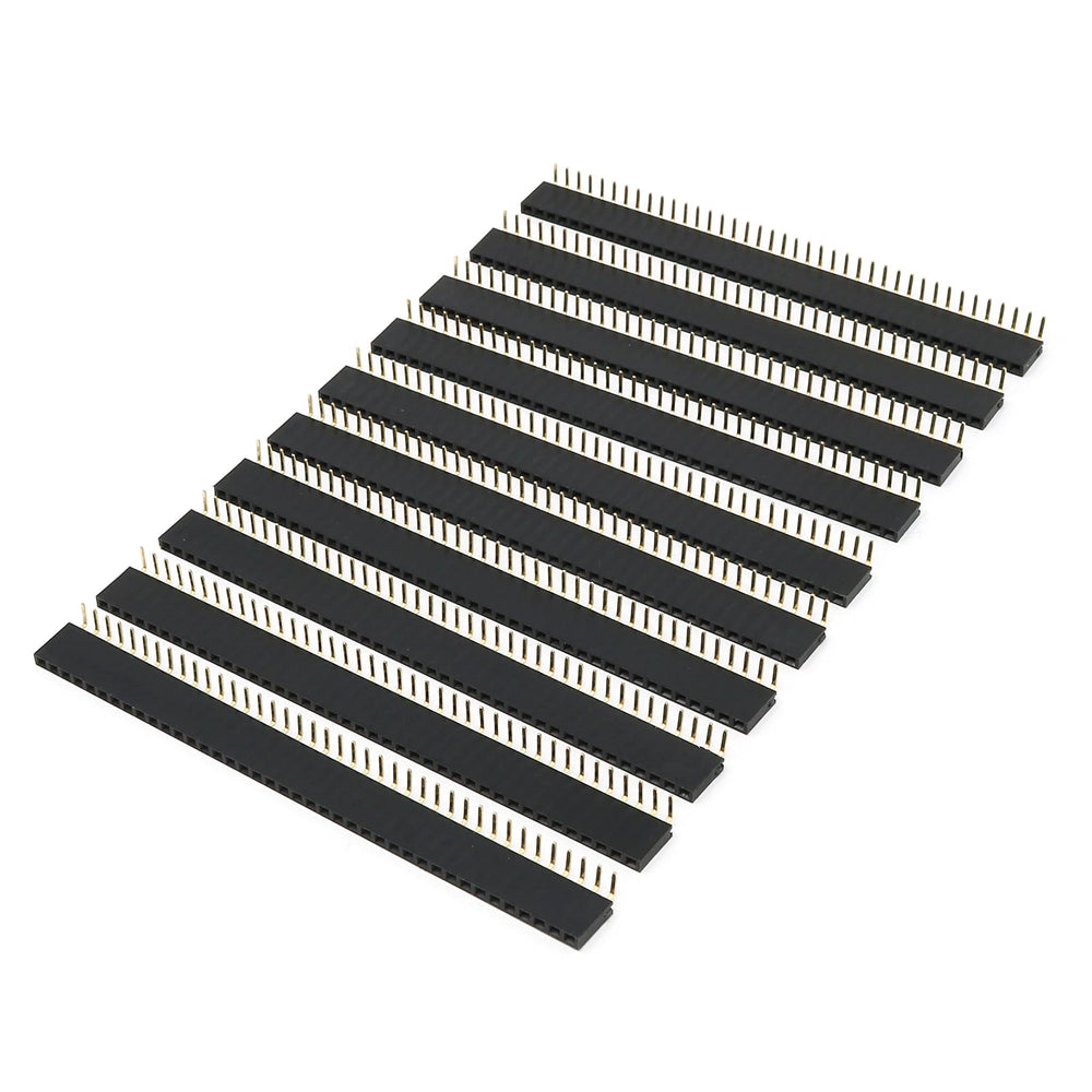 Female Right-Angled 2.54mm Header Packs by The Pi Hut - The Pi Hut