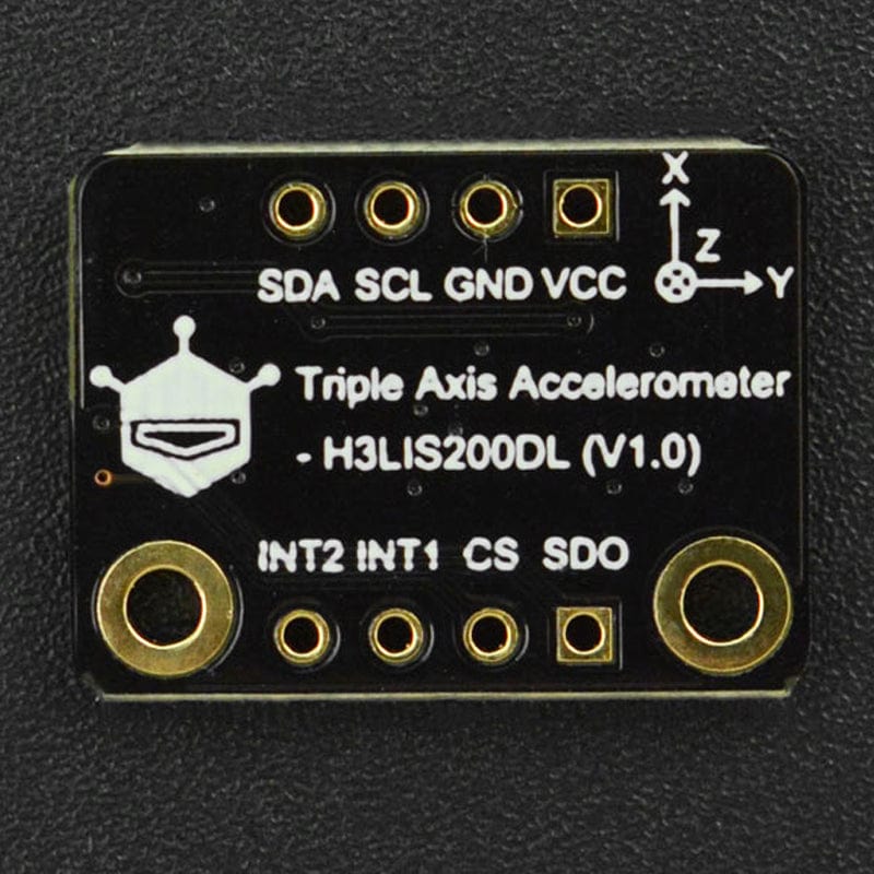 Fermion: I2C H3LIS200DL Triple Axis Accelerometer - The Pi Hut