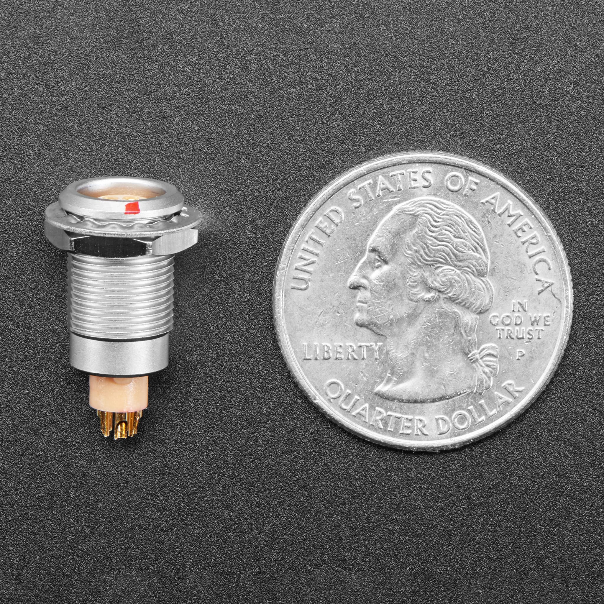 FGG.0B Quick Connect 5 Pin Panel Mount Socket - 9mm by Adafruit - The Pi Hut