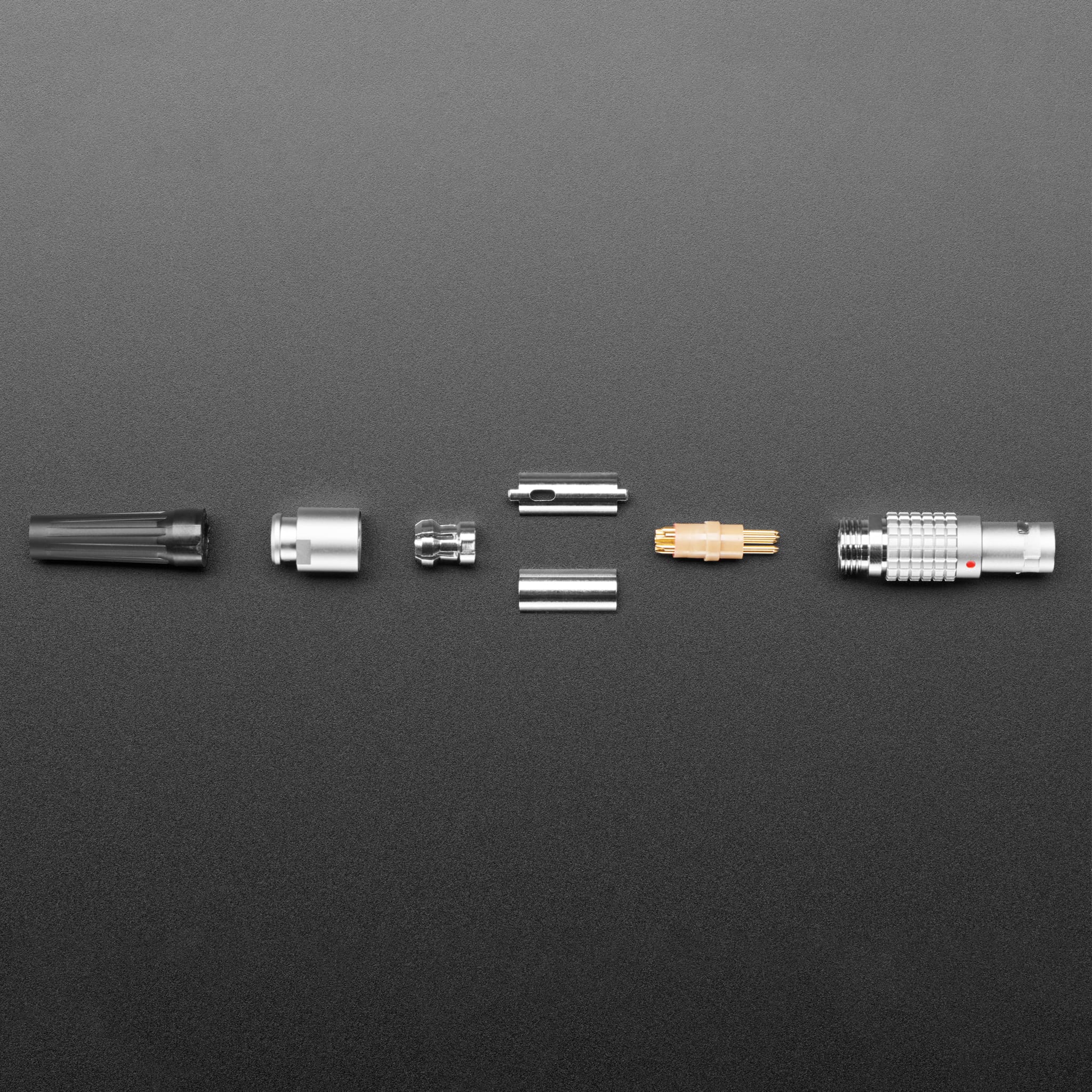 FGG.0B Quick Connect 5 Pin Plug - 9mm Outer Diameter by Adafruit - The Pi Hut