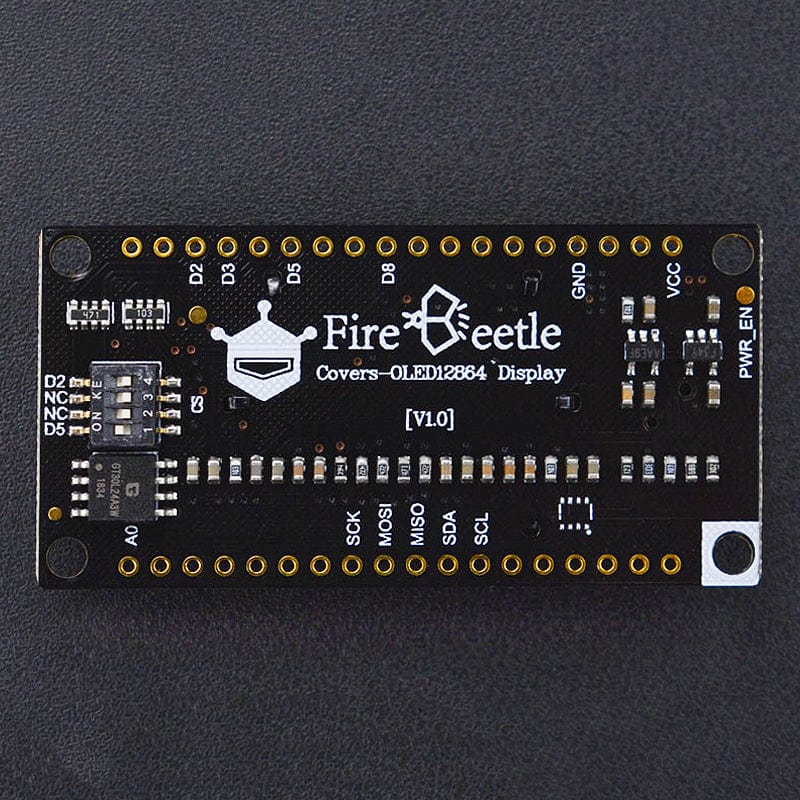 FireBeetle Covers - OLED 128x64 Display - The Pi Hut