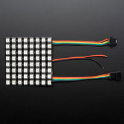 Flexible Adafruit DotStar Matrix 8x8 - 64 RGB LED Pixels by Adafruit - The Pi Hut