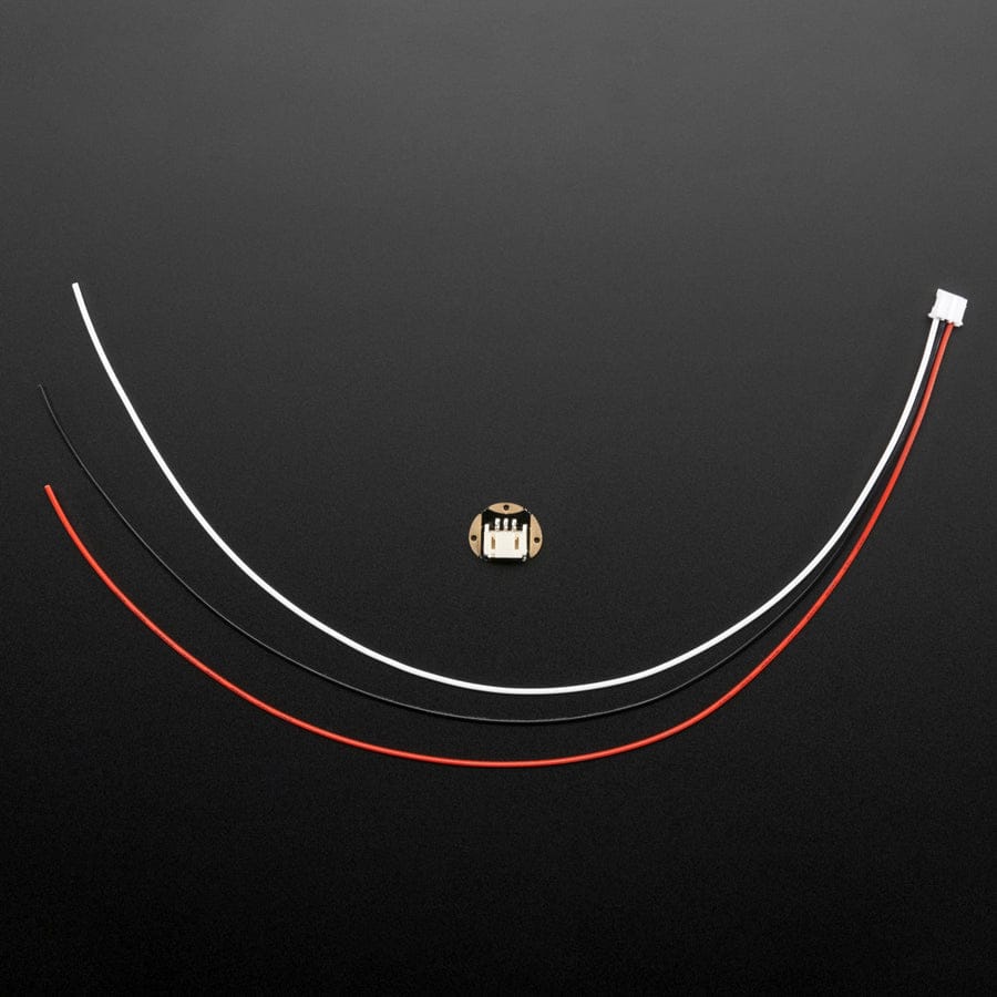 Flora Sewable 3-Pin JST Wiring Adapter by Adafruit - The Pi Hut