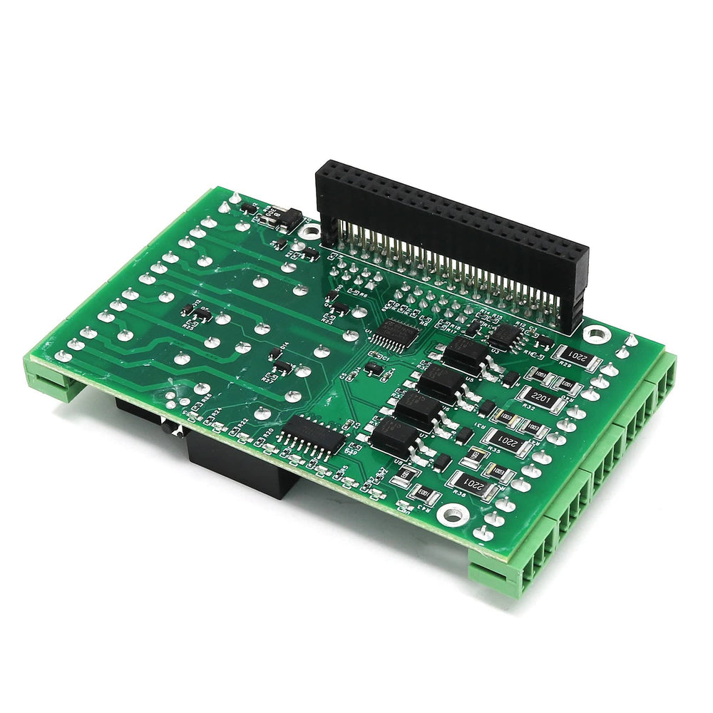 Four Relays Four Inputs 8-Layer Stackable Card for Raspberry Pi V4 