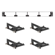 Front-Removable 1U 19" Rack Mount for Raspberry Pi by Uctronics - The Pi Hut