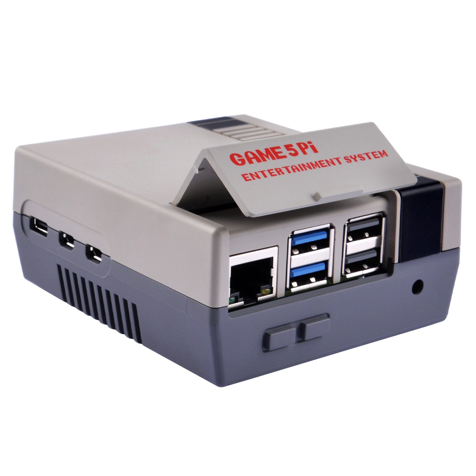 Atari Raspberry Pi Case Game 5Pi Retro Gaming Case for Raspberry Pi 5 | The Pi Hut