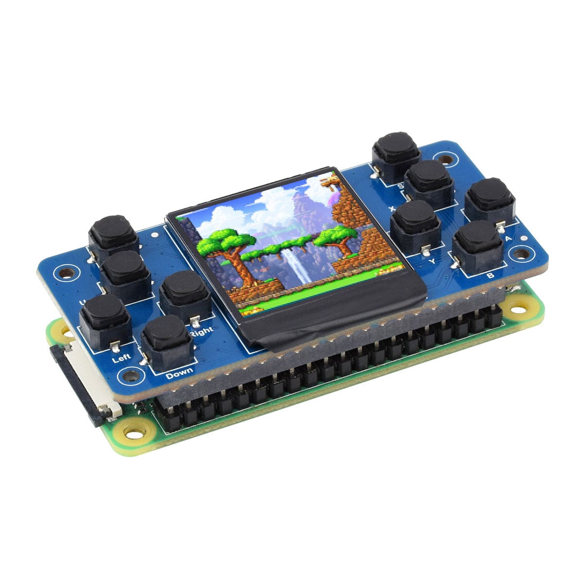 GamePi13 1.3" LCD Game HAT for Raspberry Pi (240 x 240) - The Pi Hut