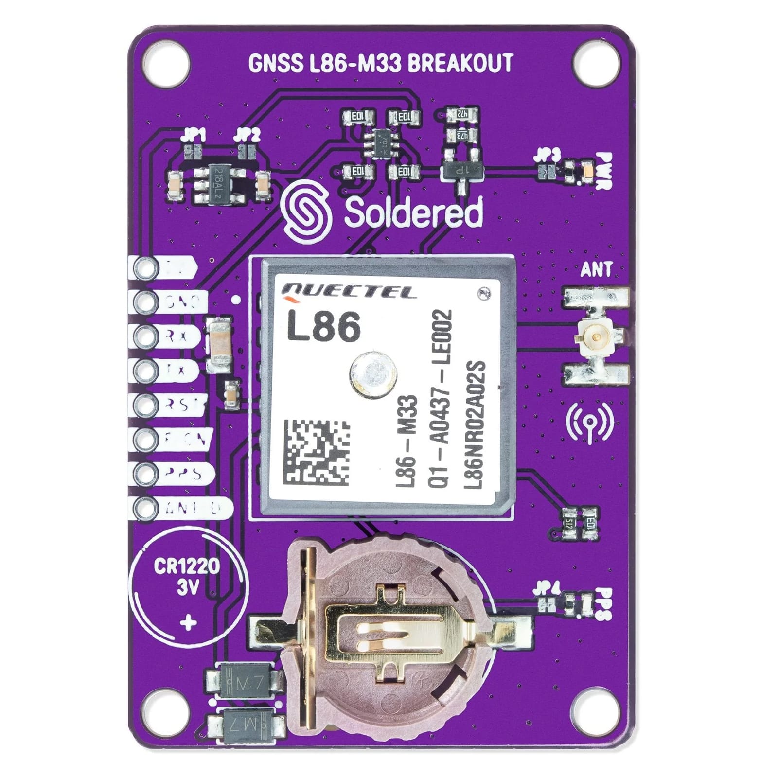 GNSS GPS L86-M33 Breakout by Soldered Electronics - The Pi Hut