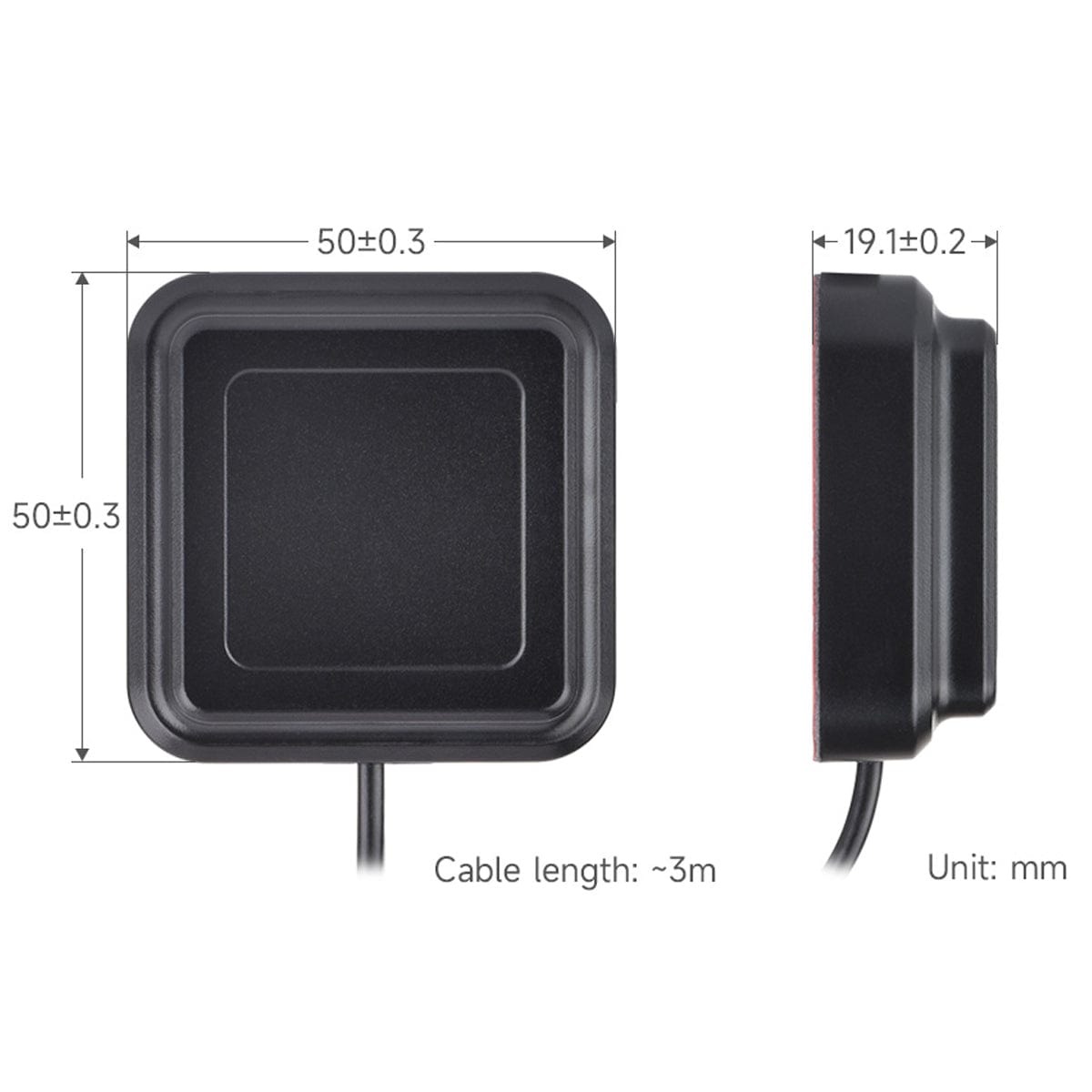 GNSS L1+L5 Dual-Frequency Active Antenna - The Pi Hut