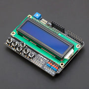 Gravity: 1602 LCD Keypad Shield For Arduino - The Pi Hut