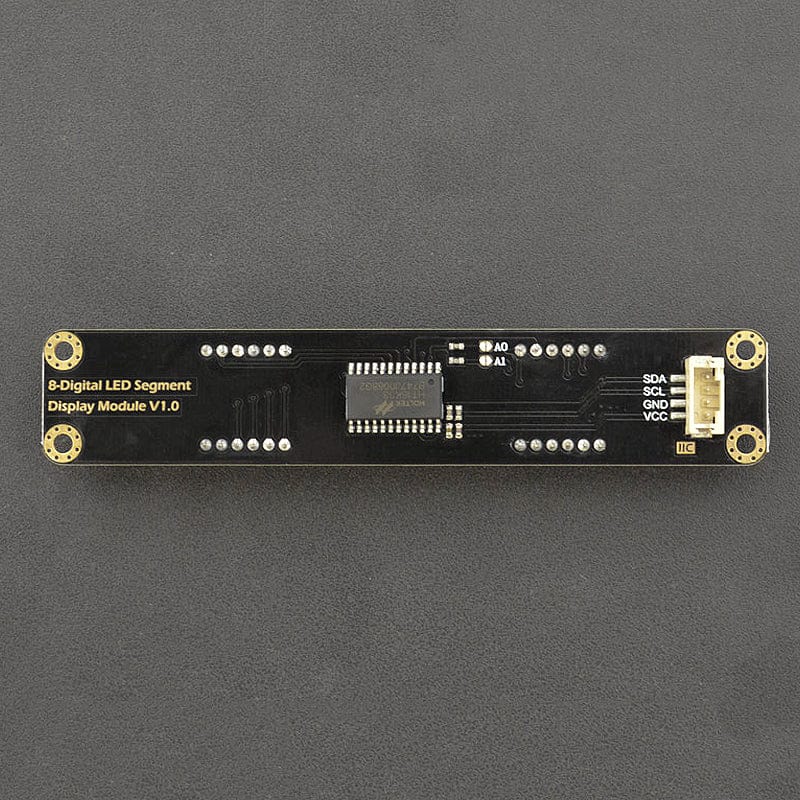 Gravity: 8-Digital LED Segment Display Module - The Pi Hut