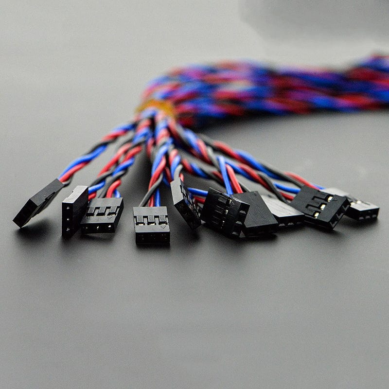 Gravity: Analog Sensor Cable - 30cm (10 Pack) - The Pi Hut