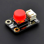 Gravity: Digital Push Button (Red) - The Pi Hut