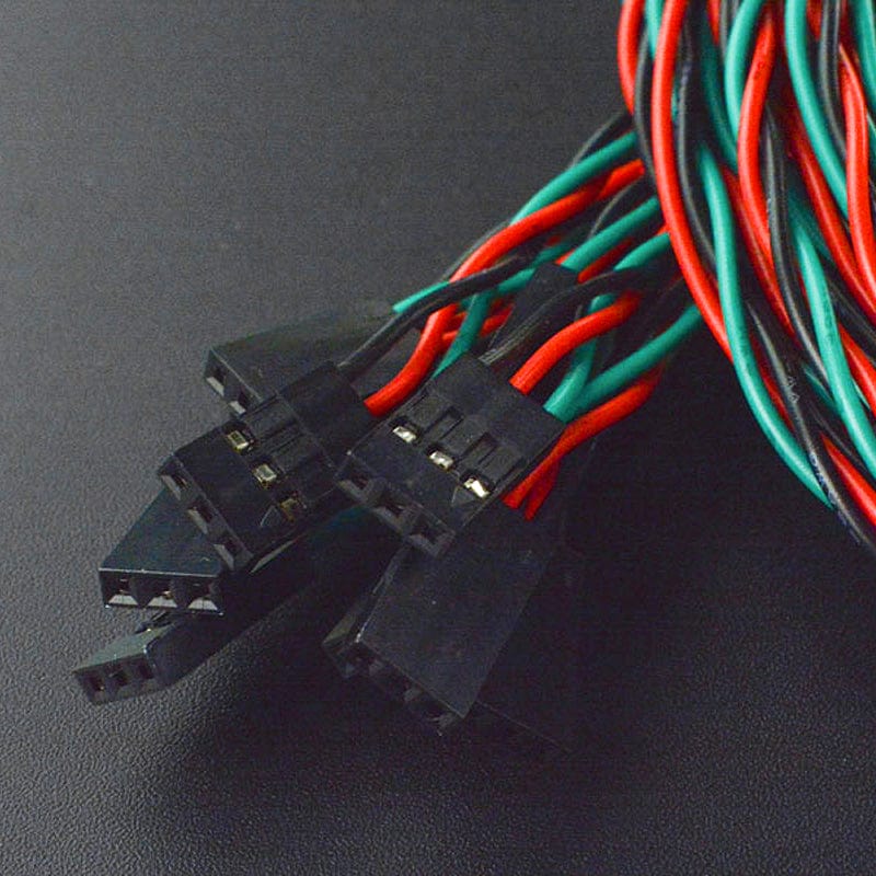 Gravity: Digital Sensor Cable for Arduino - 50cm (10 Pack) - The Pi Hut