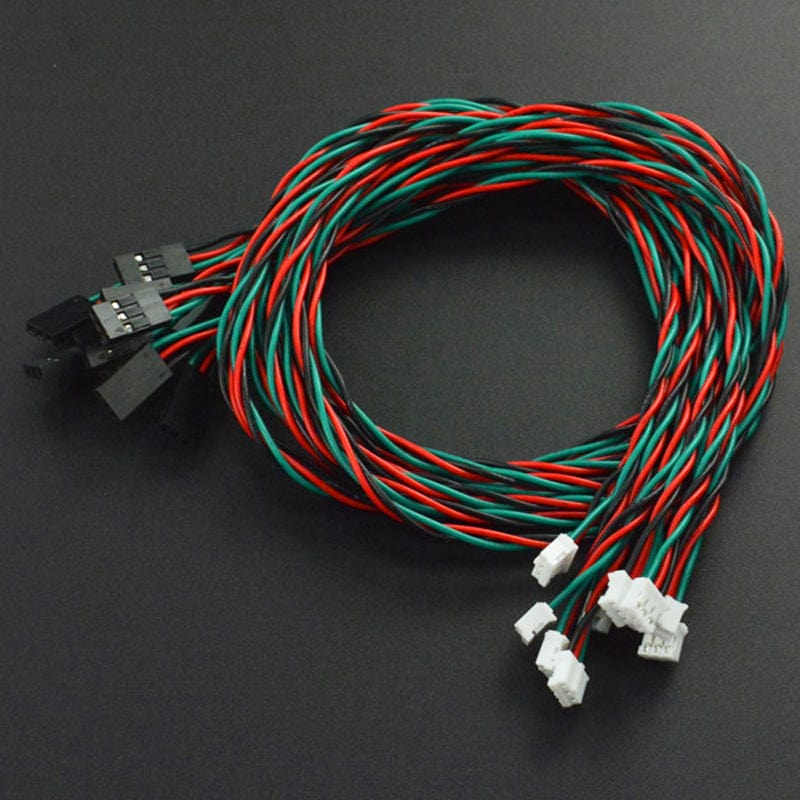 Gravity: Digital Sensor Cable for Arduino - 50cm (10 Pack) - The Pi Hut