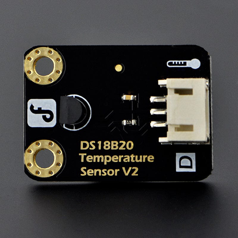DS18B20 1M cable digital stainless steel temperature sensor without heat  shrink tube, compatible with Arduino and Raspberry Pi.