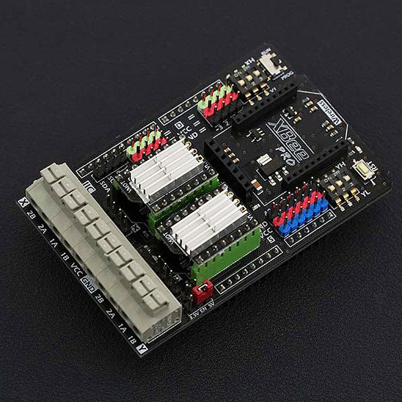 Gravity: Dual Bipolar Stepper Motor Shield for Arduino (DRV8825) - The Pi Hut