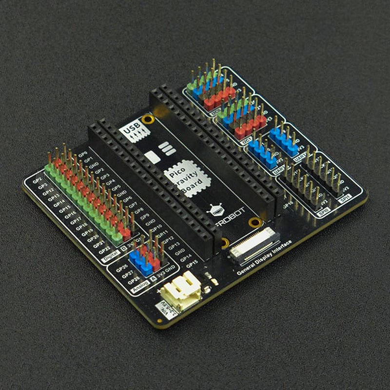 Gravity: Expansion Board for Raspberry Pi Pico - The Pi Hut