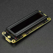 Gravity: I2C 16x2 Arduino LCD with RGB Font Display (Black) - The Pi Hut