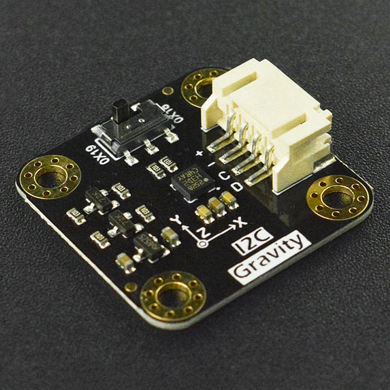 Gravity: I2C H3LIS200DL Triple Axis Accelerometer Sensor (±100g/±200g) - The Pi Hut