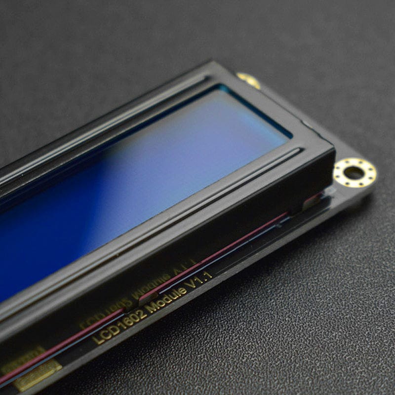 Gravity: I2C LCD1602 Arduino LCD Display Module (Blue) - The Pi Hut