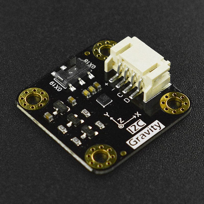 Gravity: I2C LIS2DW12 Triple Axis Accelerometer Sensor (±2g/±4g/±8g/±16g) - The Pi Hut