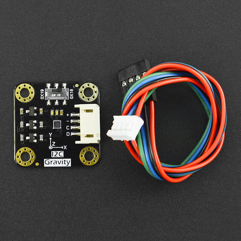 Gravity: I2C LIS2DW12 Triple Axis Accelerometer Sensor (±2g/±4g/±8g/±16g) - The Pi Hut