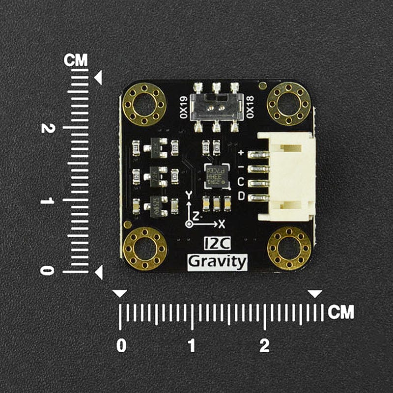 Gravity: I2C LIS331HH Triple Axis Accelerometer - The Pi Hut