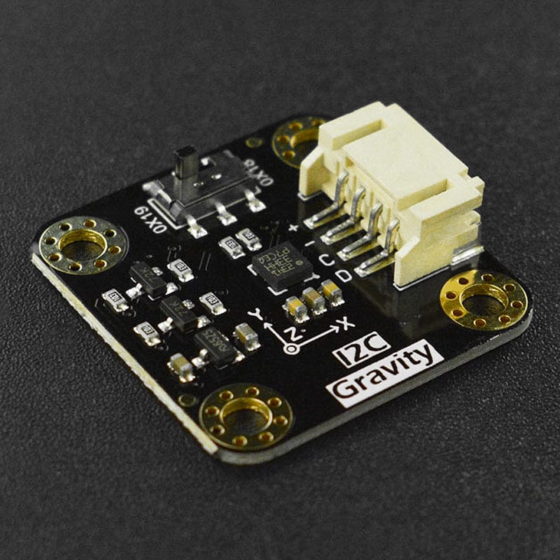 Gravity: I2C LIS331HH Triple Axis Accelerometer - The Pi Hut