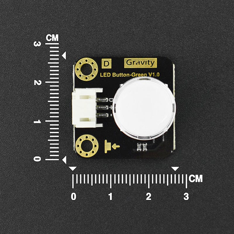 Gravity: LED Button - Green - The Pi Hut