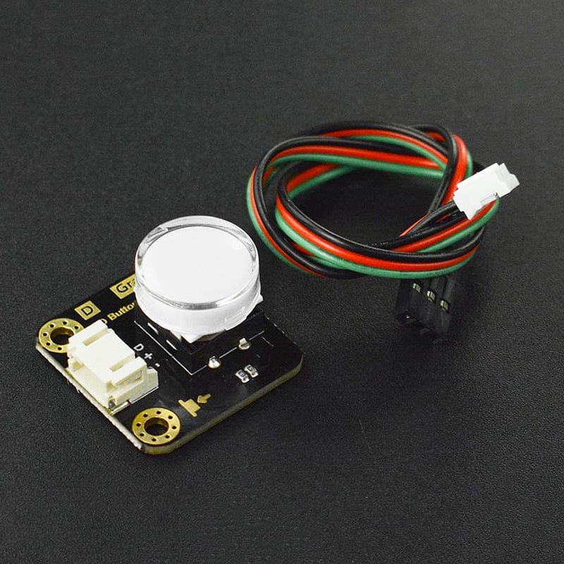 Gravity: LED Button - White - The Pi Hut