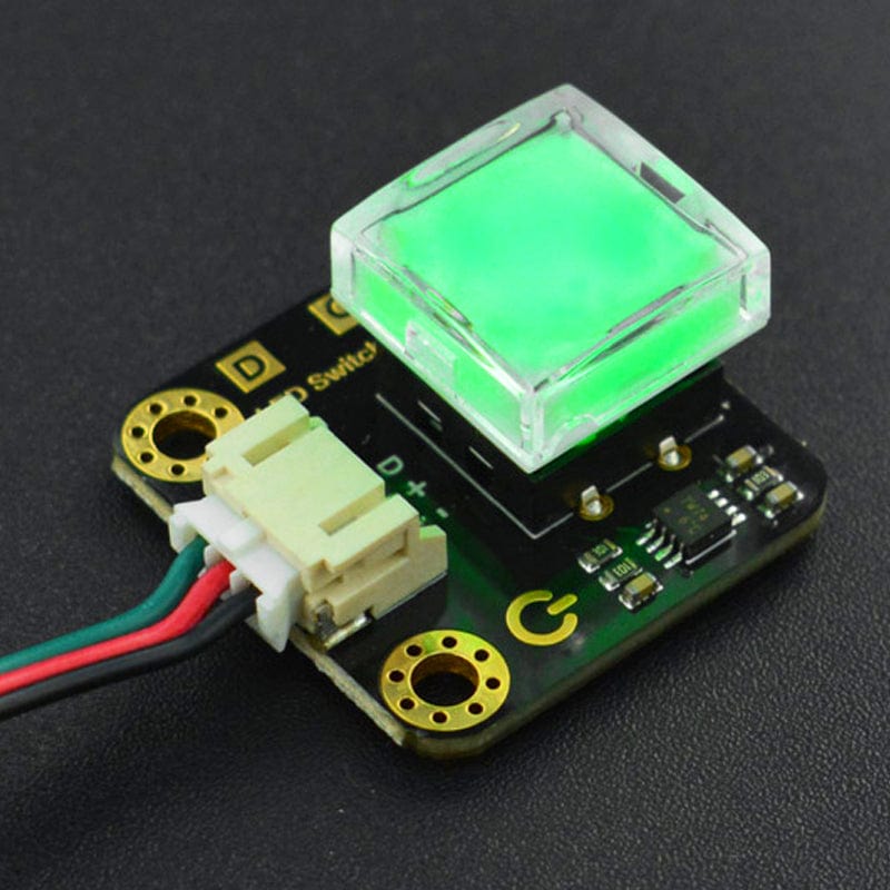 Gravity: LED Switch - Green - The Pi Hut